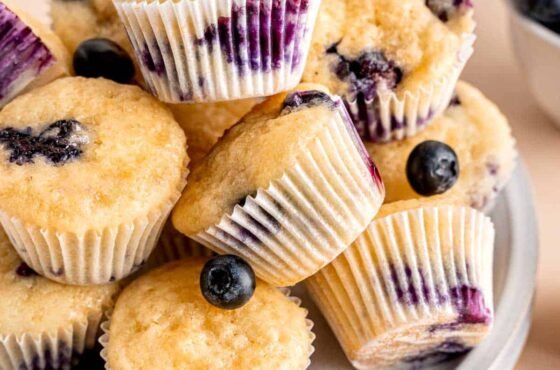 Mini Muffins con Blueberries