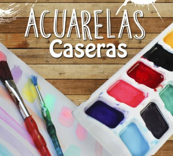 Como hacer acuarelas caseras