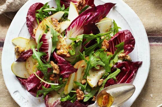 ENSALADA DE RADICCHIO Y QUESO AZUL