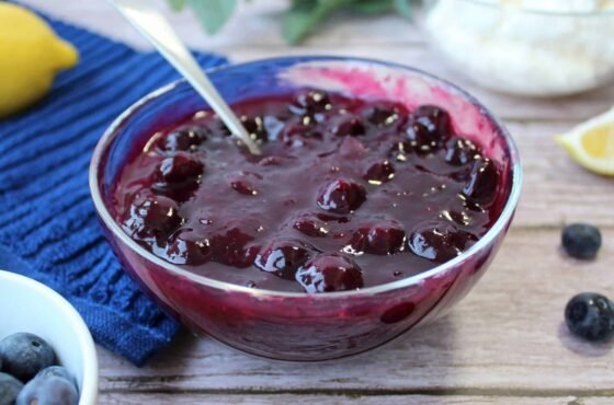 SALSA TROPICAL DE BLUEBERRIES