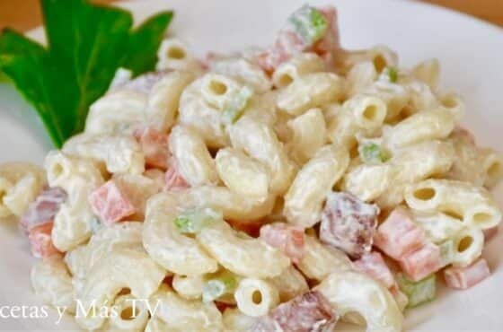 Ensalada de Coditos con Cubitos de Papa