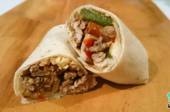 Receta de burritos de carne