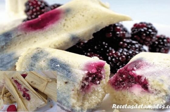 Tamal de Blueberry y Ricotta