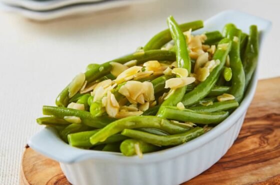 ENSALADA DE EJOTES CON ALMENDRAS