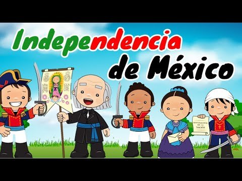 Resumen de la Independencia de  México para niños